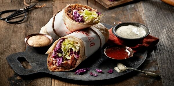 Try the new Doner Durum Wrap Image
